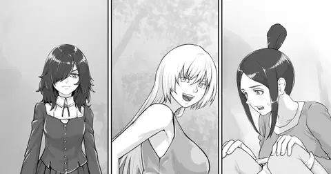 ありがたい岩に女の子たちがおしっこを掛ける話（English Version） (Pixiv Fanbox)