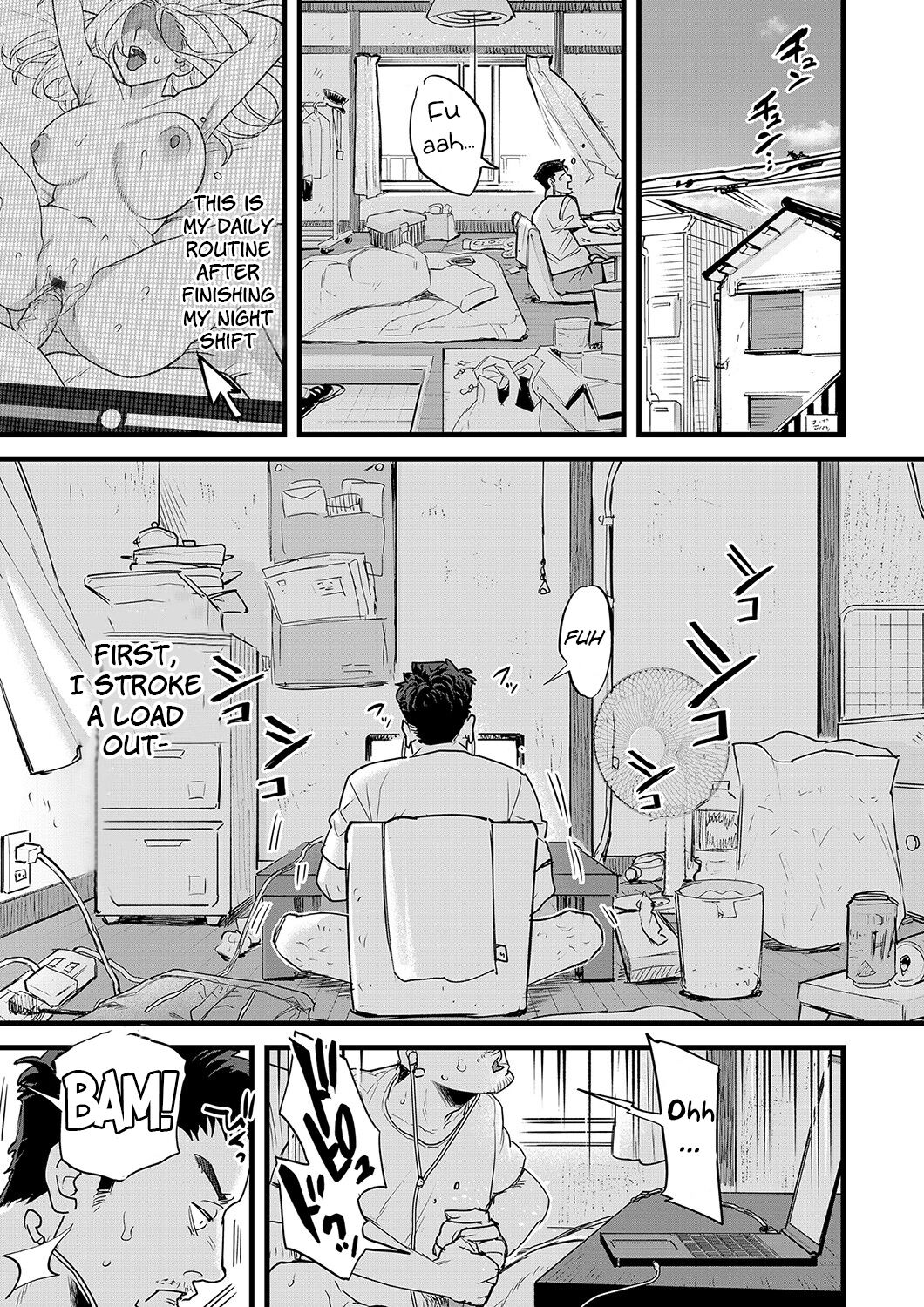 Mado wo Watareba  -Otonari-san wa Onanii Chuudokujo- (Comic Magnum Vol.161) [English] [BSN]