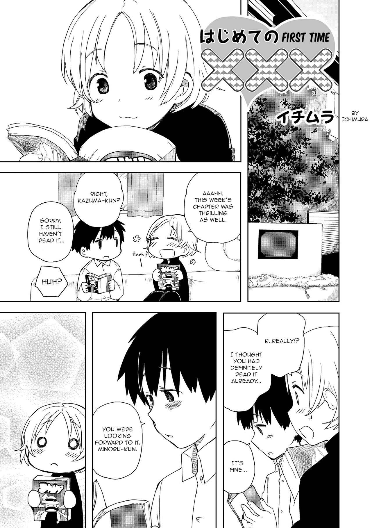 Hajimete no XXX - First time XXX (Otokonoko HEAVEN Vol. 18) [English] [ShotaYuu]