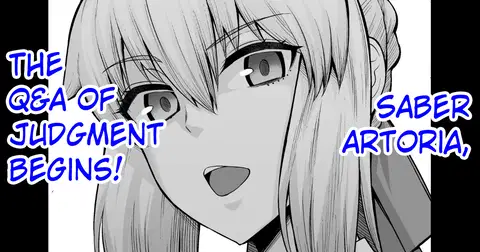 Artoria (Saber), Seihai Mondou Futatabi | Saber Artoria, The Q&A of Judgement Begins! (Fate/Grand Order) [English] [hardcase8translates]