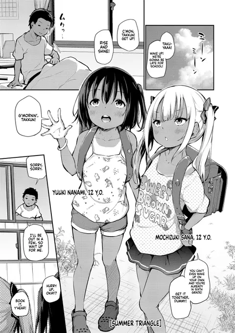 Manatsu no Triangle | Summer Triangle (Imouto TRIP) [English] [Xzosk] [Decensored]