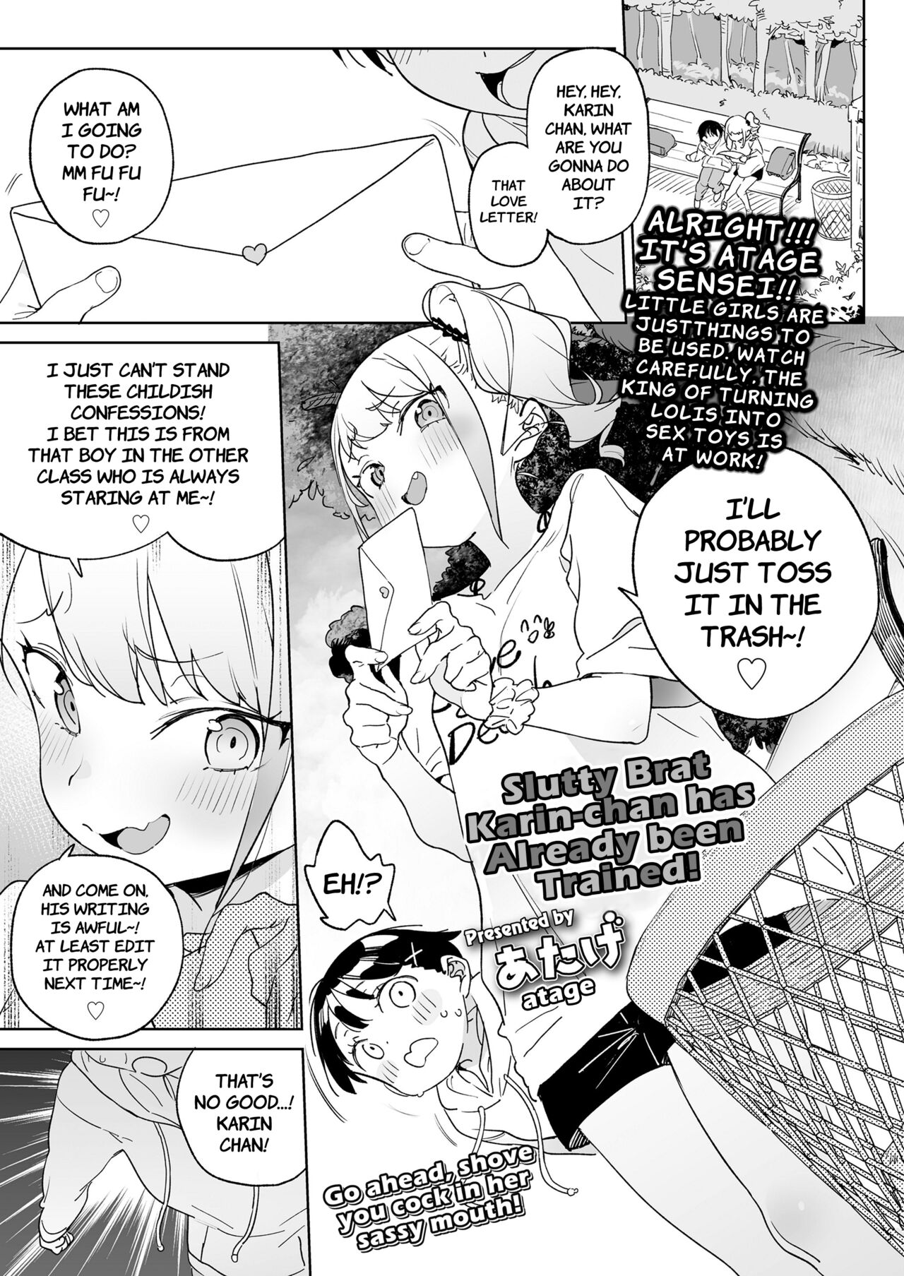 Mesugaki Karin-chan wa Choukyouzumi | Slutty Brat Karin-chan has Already been Trained! (COMIC LO 2022-09) [English] [The Unseelie Court]